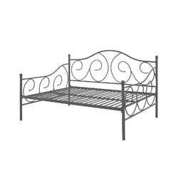 Full size Metal Daybed Frame Contemporary Design Day Bed in Bronze Finish