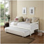 Twin size Daybed in White Wood Finish - Trundle Sold Separately