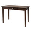 Console Table Laptop Computer Desk Sofa Table in Walnut Finish