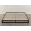 Queen size 6-inch Low Profile Metal Platform Bed Frame with Wooden Slats