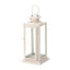 White Colonial Rectangle Lantern