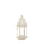 Small Distressed White Lantern