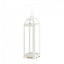 Large Country White Open Top Lantern