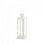 Small Cutout Stars White Lantern