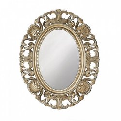 Golden Scallop Wall Mirror