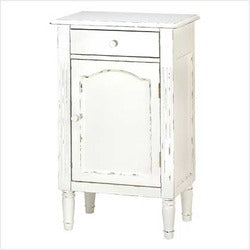 Graceful Antiqued Cabinet