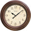 Westclox 10&quot; Realistic Woodgrain Wall Clock