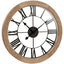 Westclox 15&quot; Round Wood Wall Clock